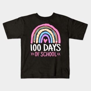 100 Days Of School Teacher Kids 100Th Day Of School Kids T-Shirt